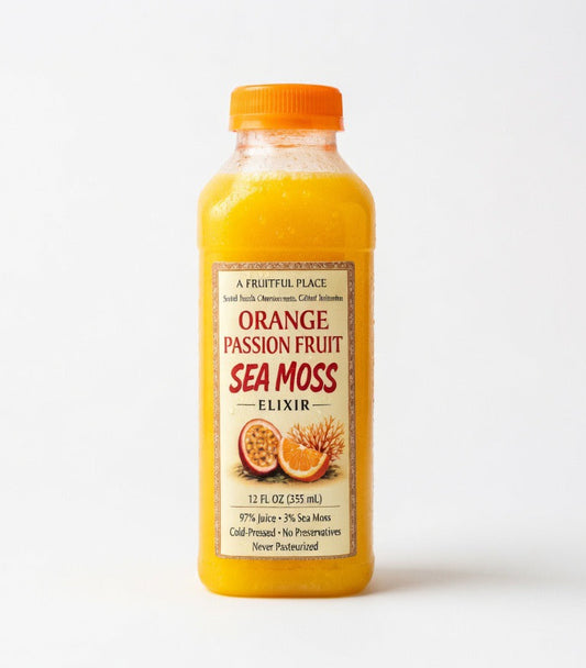 Orange Passion Fruit Sea Moss Elixir