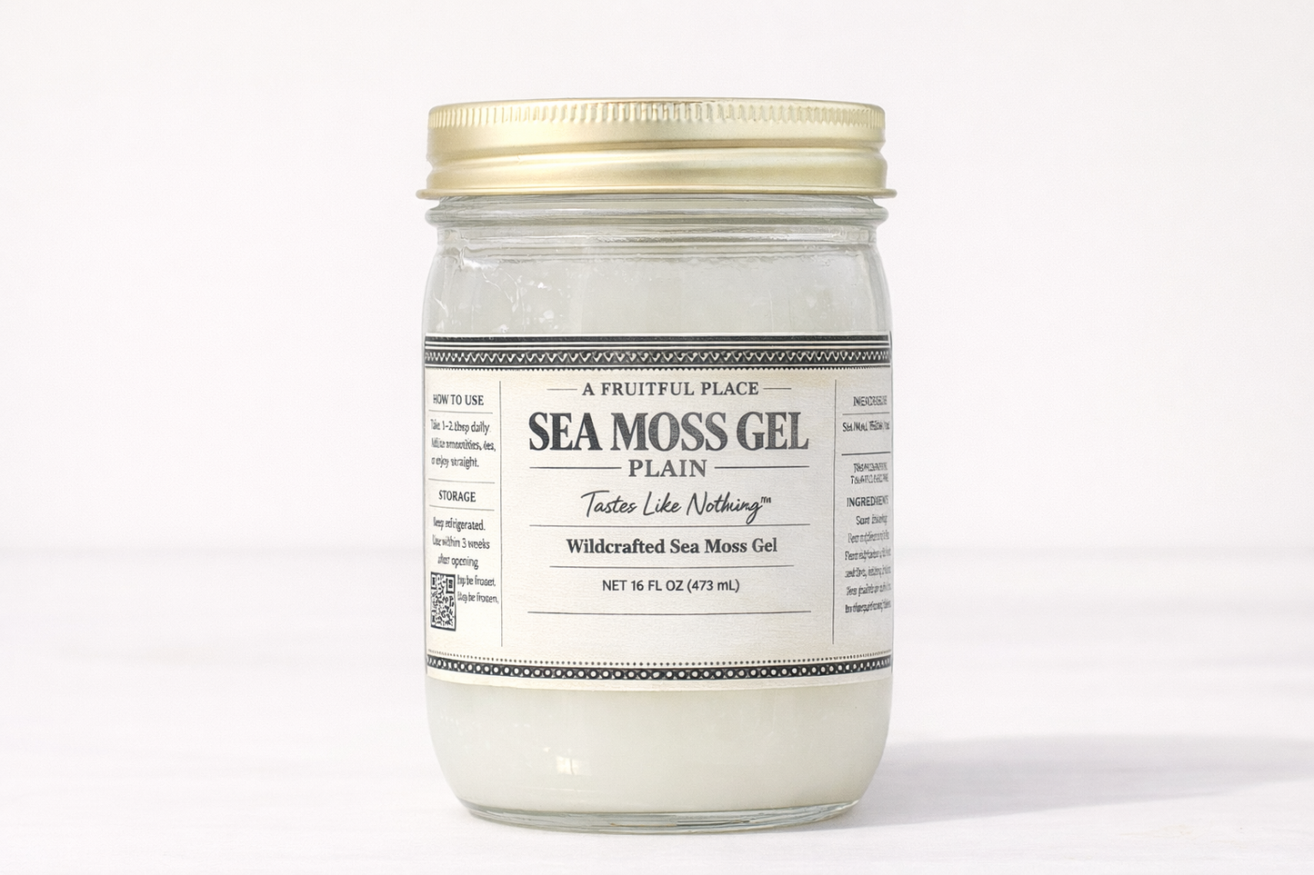 Sea Moss Gel Plain or Full Spectrum