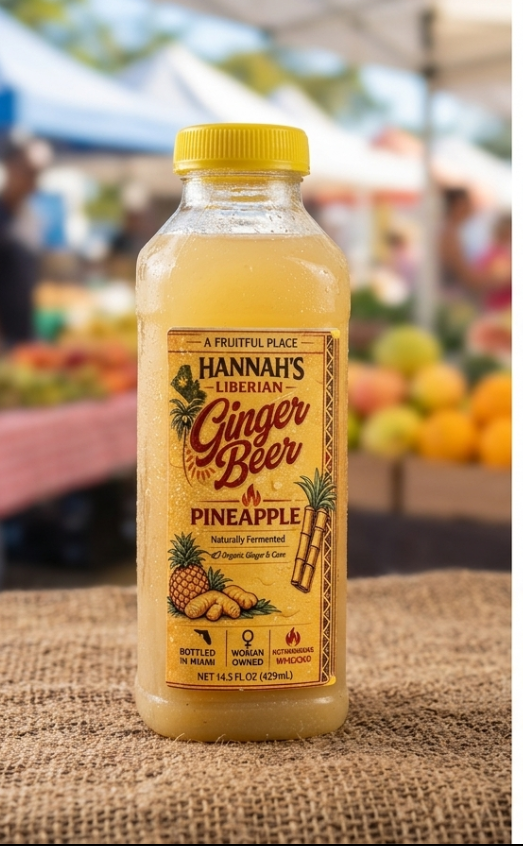 Hannah's Liberian Pineapple Ginger Beer