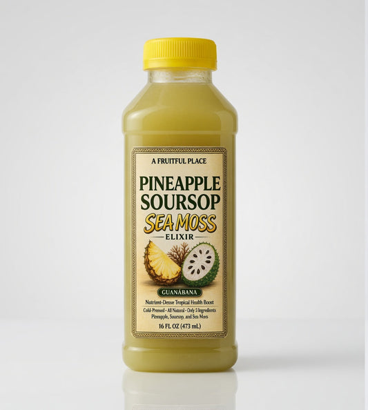 Pineapple Soursop Sea Moss Elixir from A Fruitful Place