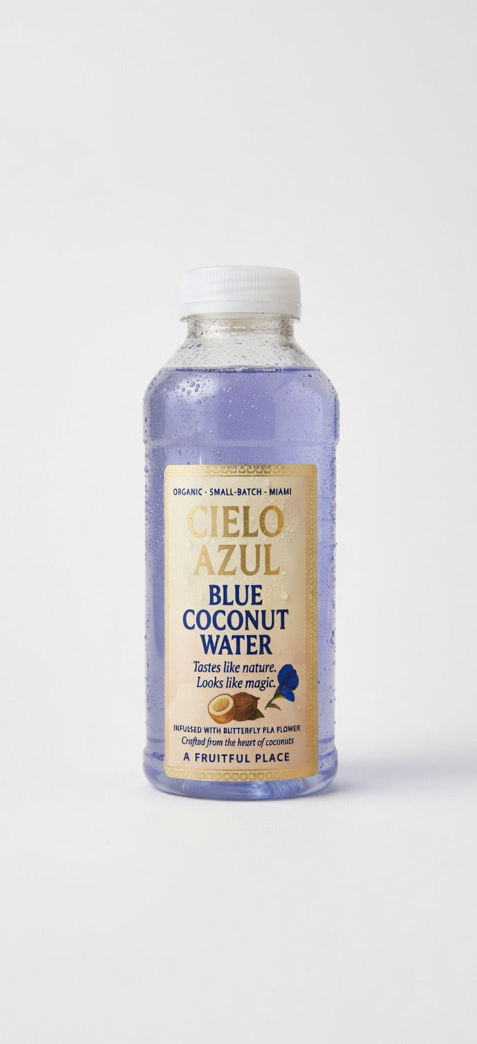 Cielo Azul Blue Coconut Water