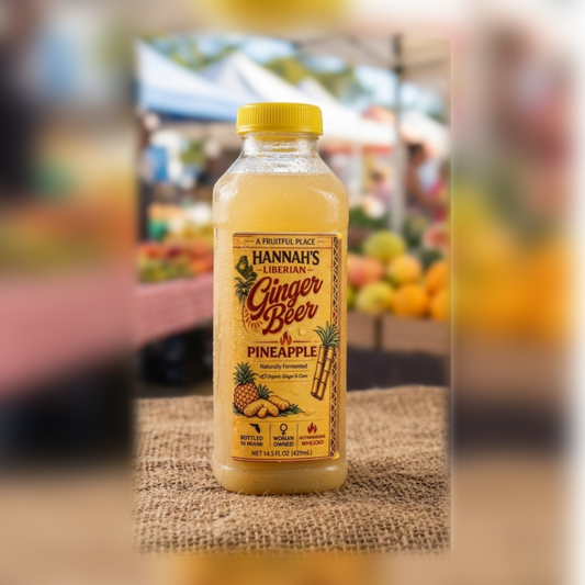 Hannah's Liberian Pineapple Ginger Beer