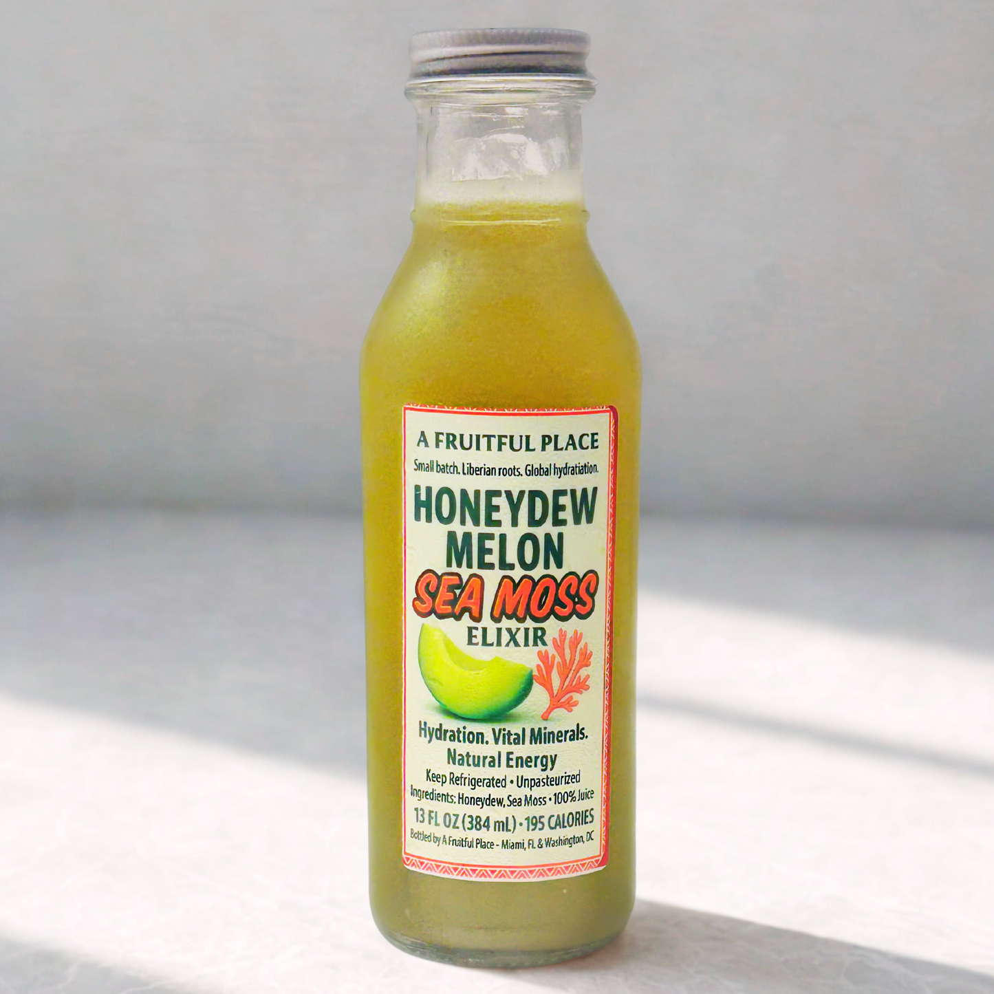 Honeydew Melon Sea Moss Elixir (Fresh-Pressed Juice)