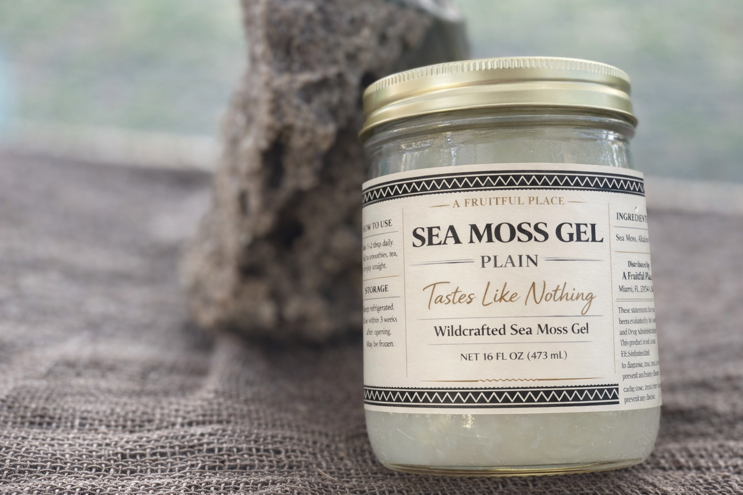 Sea Moss Gel Plain or Full Spectrum