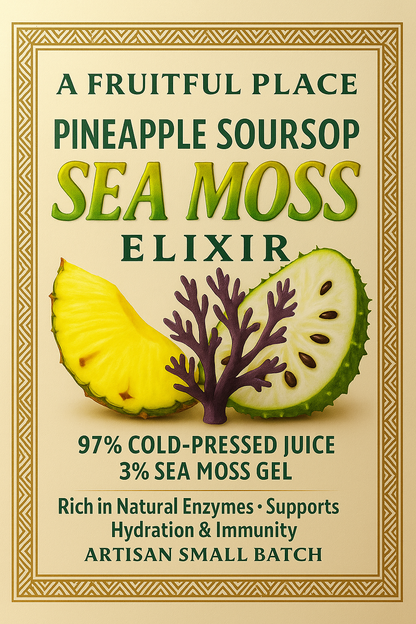 Pineapple Soursop Sea Moss Elixir